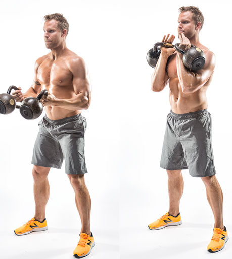 Kettlebell clean